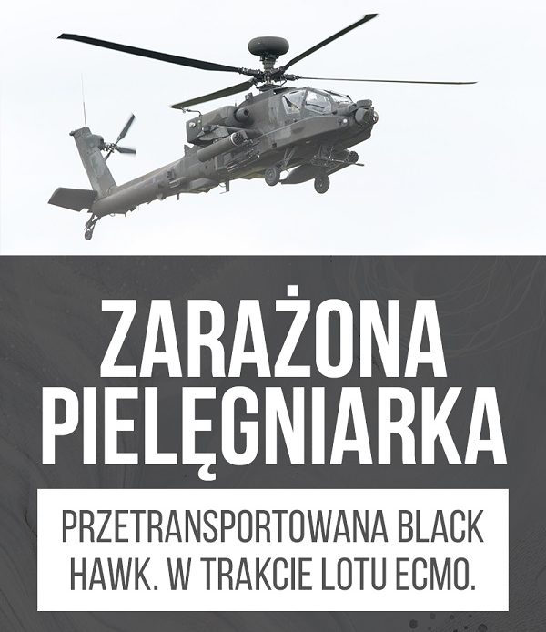 Zmarła pielęgniarka z oddziału zakaźnego.