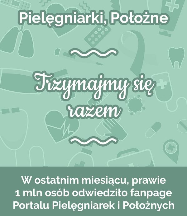 Pielęgniarki: po 5 maseczek ochronnych na podmiot.