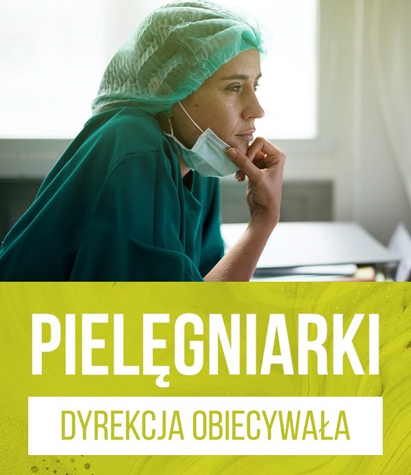 Dyrektor do pielęgniarek: "wróćcie na pole walki i wypełnijcie przyrzeczenie."