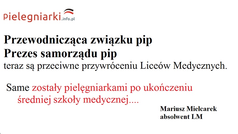 Kierunek pielęgniarstwo w nowej strukturze szkolnictwa zawodowego. Technik pielęgniarstwa? W II stopniowej szkole branżowej?