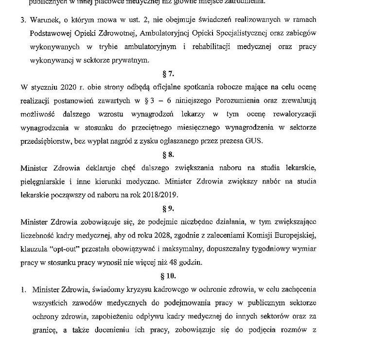 LEKARZOM DZIĘKUJĄ PIELĘGNIARKI I POŁOŻNE… Były sztandary pod ideą: Porozumienie Zawodów Medycznych… protesty, głodówki, marsze… Wyszło jak zawsze… Lekarze dostaną podwyżki… Zobacz treść porozumienia lekarzy z ministrem zdrowia.