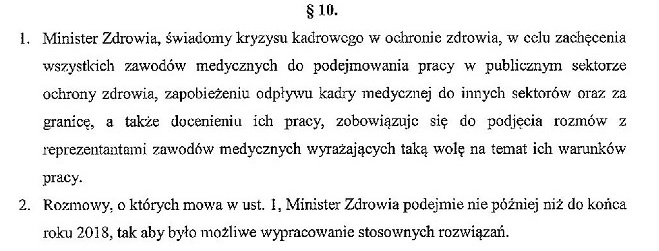 Porozumienie pomiędzy lekarzami a ministrem zdrowia zawiera zapisy niekorzystne dla pielęgniarek i położnych. Czy pielęgniarki i położne to pracownicy gorszego sortu sektora ochrony zdrowia?