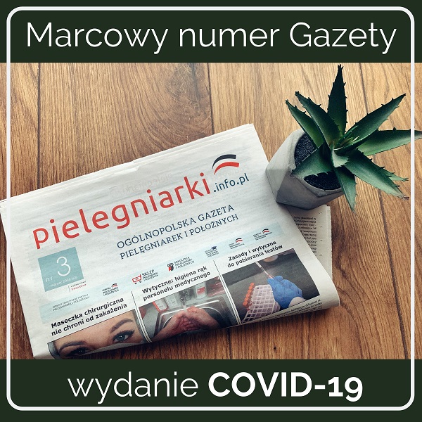 Ogólnopolska Gazeta Pielęgniarek - wydanie COVID-19.