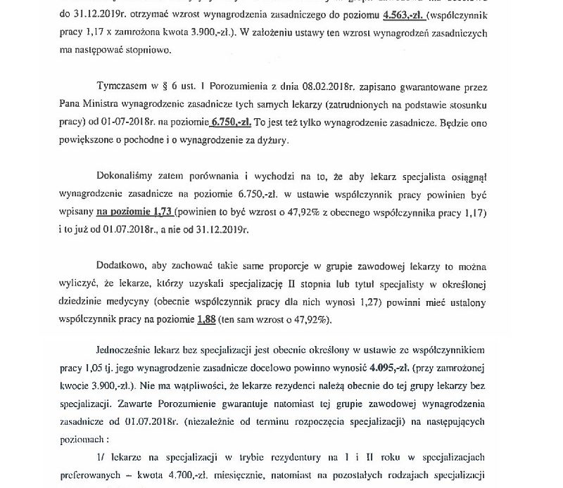 Związkowe panie w czepkach napisały list do ministra zdrowia: skoro przyznał pan 40% podwyżki wynagrodzenia zasadniczego lekarzom, to pielęgniarki i położne, podzielone na trzy grupy, powinny od 1 lipca 2018 roku zarabiać odpowiednio…