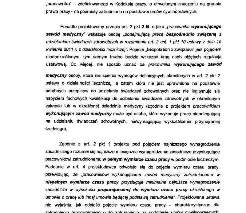 Na wezwanie marszałka sejmu Główny Inspektor Pracy wypowiedział się w sprawie projektu ustawy o wynagrodzeniach w ochronie zdrowia, który został opracowany przez związki zawodowe. Pielęgniarki i położne nadal czekają na słowo "przepraszamy" od (nie)porozumienia zawodów medycznych.