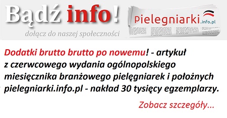 Dyrektorzy szpitali muszą do 14 sierpnia podać do NFZ liczbę etatów pielęgniarek i położnych wg stanu zatrudnienia na dzień 1 sierpnia 2017 roku.