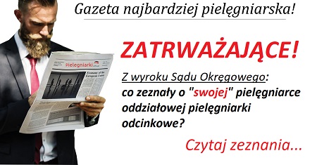 Komentarz na pielegniarki.info.pl: "Obecnie mam wspaniałą pielęgniarkę koordynującą. Kobietę, która potrafi znaleźć się w każdej sytuacji. Po prostu mi imponuje swoim spokojem i umiejętnością rozwiązywania konfliktów."