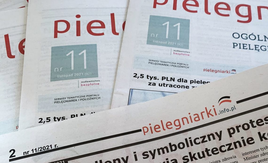 Gazeta Pielęgniarek – wydanie listopad 2022 r.