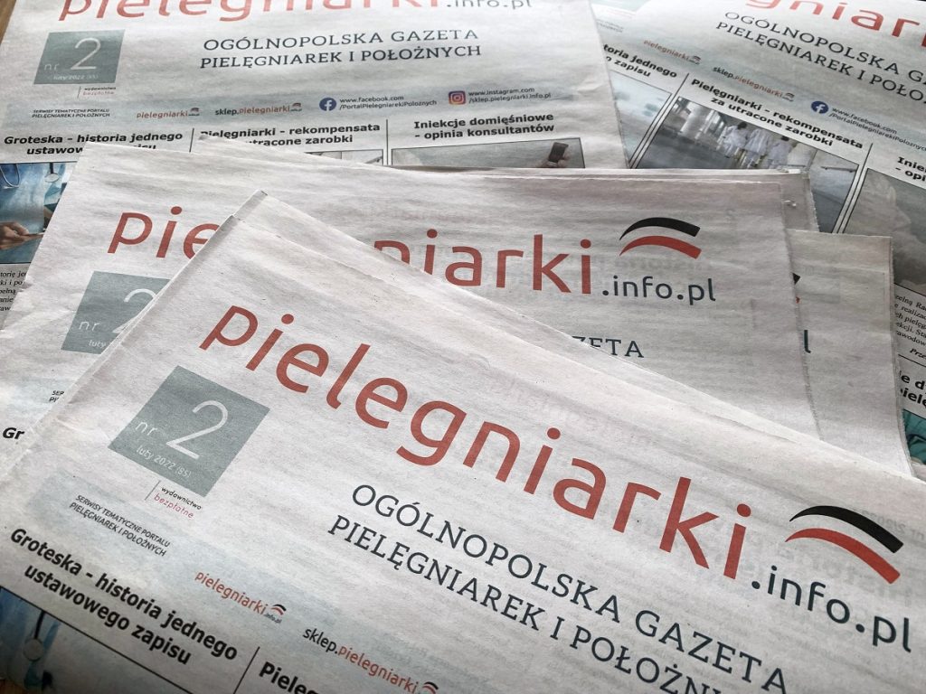 Lutowe wydanie Ogólnopolskiej Gazety Pielęgniarek i Położnych