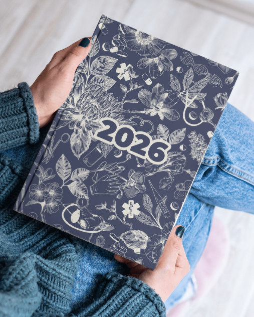 Kalendarz książkowy dla pielęgniarek na 2026 r.